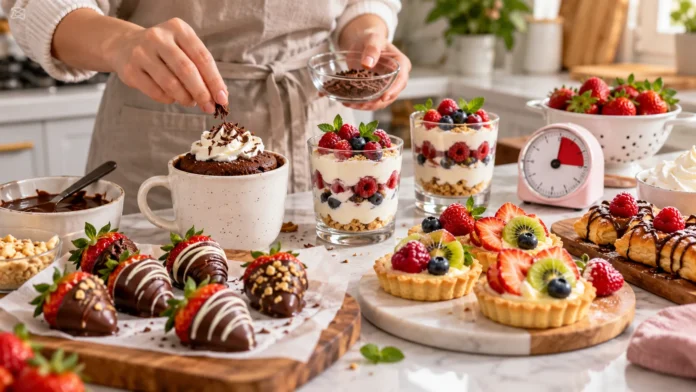 Quick Desserts You Can Make in 15 Minutes
